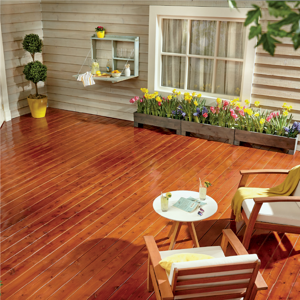 Cabot Solid Color Acrylic Deck Stain