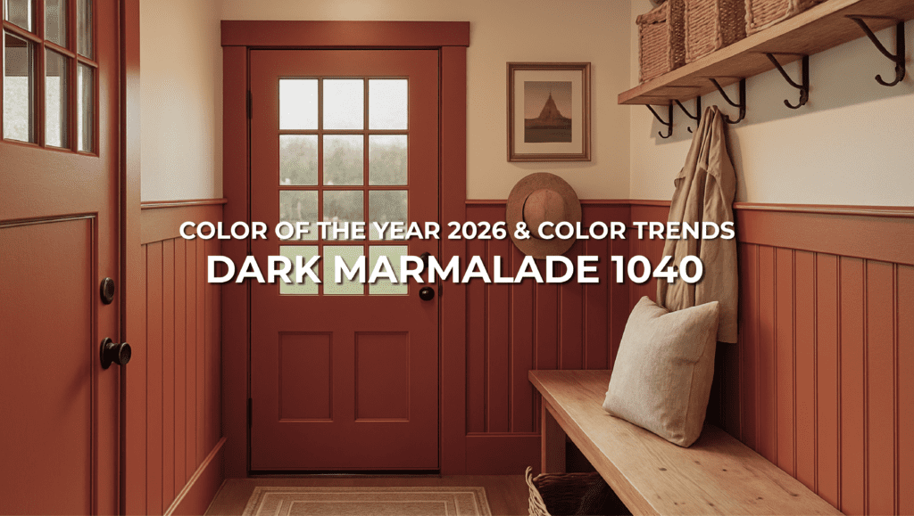 Color of the Year 2026: Dark Marmalade