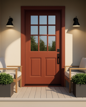 Color of the Year 2026 Dark Marmalade 1040 Front Door