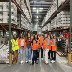 Bay Plate Blue Chesapeake Bay Trust Plant Tour
