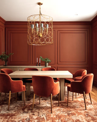 Dark Marmalade 1040 Dining Room