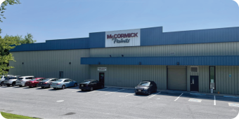 McCormick Paints Plant Tours - Manufacturing & Distribution Center Exterior